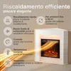 KAMINIO Camino elettrico MATTI - Camino elettrico angolare Anteprima dell’immagine prodotto 4