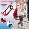 Trottinette pliable COSTWAY, trottinette à 3 niveaux de Voir les images du produit 4