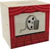 Kino Filmfans Spardose aus Holz Produktbild-Vorschau 1