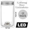 12 LED Dekolichter Tischdeko Leuchte Laterne Tischlampe Produktbild-Vorschau 2