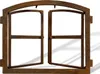 Stallfenster Eisenfenster zum Öffnen Scheunenfenster Rost Produktbild-Vorschau 4