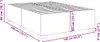 vidaXL Cadre de lit sans matelas noir 160x200 cm velours Voir les images du produit 7