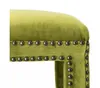 Casa Padrino Luxus Hocker Grün 47 x 47 x H. 52,5 cm - Luxus Produktbild-Vorschau 2