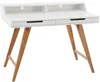 Schreibtisch Eaton 110 cm weiß Produktbild-Vorschau 1