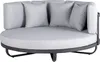 Home Deluxe Daybed Sonnenliege FLORIDA I, Grau, Aluminium & Produktbild-Vorschau 1