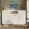Komoda z 2 szufladami i 3 drzwiami, 140 x 85 x 40 cm; Podgląd zdjęcia produktu 12