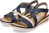 Rieker Schuhe Damen Keil Sandaletten Sandalen V3663, Produktbild-Vorschau 8