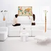 Hochwertige Canvas Weltkarte mit Kork-Pinnwand - 70x50 cm - Produktbild-Vorschau 2