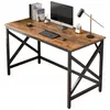 A desk with a computer, keyboard, mouse, books, and a lamp. Podgląd zdjęcia produktu