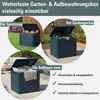 Boîte de rangement pour le jardin WOODEBOX - anthracite 140 Voir les images du produit 3