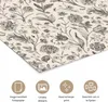 MuchoWow® Poster Blumen - Muster - Grau 120x180 cm - Produktbild-Vorschau 2