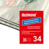 A close-up of a product label for vacuum cleaner bags. Produktbild-Vorschau