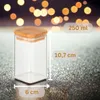 gouveo 12er Set Vorratsgläser 250 ml aus Borosilikatglas Produktbild-Vorschau 2