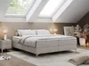 Boxspringbett ohne Kopfteil mit Bettkasten, Bett niedriges Produktbild-Vorschau 1