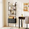 A home office or study area with a ladder shelf and desk. Podgląd zdjęcia produktu