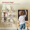 WOLTU 3er Set Kinder Bücherregal, Wandregal, aus Produktbild-Vorschau 6