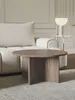 Selsey Ovo - Couchtisch rund 76x76 cm Holzoptik Nussbaum Produktbild-Vorschau 3