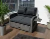 Garden Pleasure Loungesofa Nizza, dunkelgrau Kunststoff, Produktbild-Vorschau 7