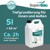 SuperBau Tiefgrund LF 10 L, Grundierung für Wand & Boden, Produktbild-Vorschau 2