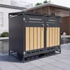 Mülltonnenbox mit hydraulischem Deckel, vertikale Produktbild-Vorschau 5