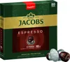 A box of JACOBS Espresso 10 Intenso coffee capsules. Produktbild-Vorschau