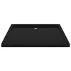 vidaXL Duschtasse ABS Rechteckig Schwarz 80x90 cm Produktbild-Vorschau 10