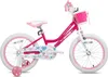 HILAND 18 Zoll Mädchen Kinderfahrrad mit Korb & Bändern, Produktbild-Vorschau 2