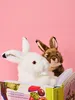 WWF peluche coniglio delle nevi (24 cm) realistico peluche Anteprima dell’immagine prodotto 5