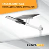 ENOVALITE LED Solar-Straßenleuchte 4300 lm kaltweiß schwarz Produktbild-Vorschau 5