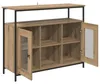vidaXL Dressoir Artisan-Eikenhout, 100 x 35 x 80 cm, Productafbeelding-voorbeeld 5