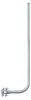 PremiumX 30cm Wandhalter 120cm Mast Ø 38mm mit Schellen Produktbild-Vorschau 2