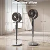 HOMCOM Standventilator Luftzirkulator Lüfter mit 12 Produktbild-Vorschau 3