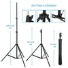 FCH Studio Softbox Set 2x51x69 cm mit 5500K LED Produktbild-Vorschau 5