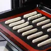 2 PIÈCES Tapis de cuisson en silicone 18 Eclairs Pizza Voir les images du produit 10