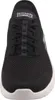 A close-up, front-facing view of a black Skechers Go Walk Flex shoe. Náhľad obrázku produktu
