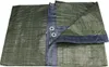 A folded green and blue tarp is shown against a white background. Náhľad obrázku produktu
