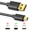 deleyCON 0,5m Mini USB 2.0 High Speed Kabel USB-A auf Produktbild-Vorschau 4