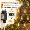 3X2m 200 LED Lichterkette Netz Lichternetz Warmweiß mit Produktbild-Vorschau 8