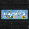 Bienenparkplätze Metallschild mit niedlichen Bienen Produktbild-Vorschau 7