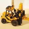 ROBOTIME Rokr 3D-Holzpuzzle Gabelstapler 139 Teile Produktbild-Vorschau 7