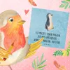 Mr. & Mrs. Panda Klappkarte Pinguin marschieren - Eisblau - Produktbild-Vorschau 5