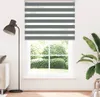Store zèbre gris foncé largeur du tissu 145,9 cm polyester Voir les images du produit 2