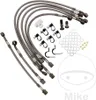 Motorrad Stahlflex Bremsschlauch-Kit anthrazit 7-teilig JMP Produktbild-Vorschau 1