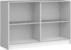 Kommode ROYAL 150 cm Sideboard Schiebetüren Weiss + Wotan Produktbild-Vorschau 3