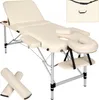 tectake® 3 Zonen Massageliege-Set Breite 60 cm, Polsterung Produktbild-Vorschau 1
