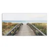 DEQORI Hybrid Leinwand Bild 100x50 cm 'Steg ins Blaue' Produktbild-Vorschau 2