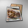 Gerahmtes Poster - Schwarzer Rahmen - Abstraktion Marmor Produktbild-Vorschau 3