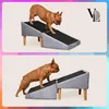 VELORA H&L Hunderampe Grau - 2in1 Hundetreppe & Sitzhocker, Produktbild-Vorschau 3