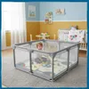 Kojec dla dziecka 126x126 cm suchy basen mata dwustronna + Podgląd zdjęcia produktu 13