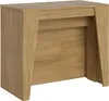 ITYHOME - Konsola rozkładana 90x48/296 cm Bakari dąb Podgląd zdjęcia produktu 1